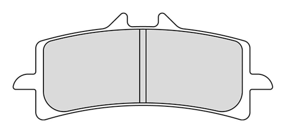 Plaquette de frein Ferodo pour Moto Ducati 1098 S 2007 à 2010 AVG / AVD Neuf