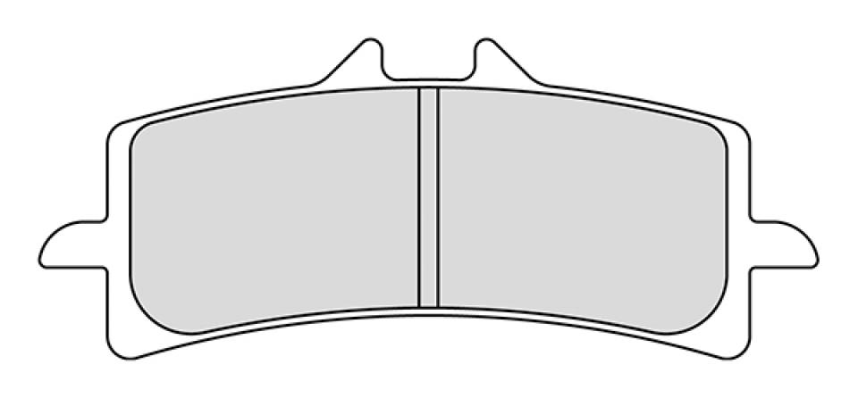 Plaquette de frein Ferodo pour Moto Ducati 1200 Multistrada S 2015 à 2018 AVG / AVD Neuf