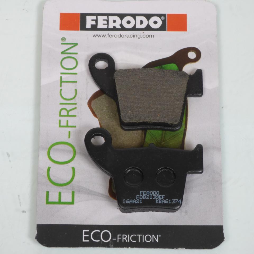 Plaquette de frein Ferodo pour Moto HM 125 Crm Derapage Rr 2T 2011 à 2012 AR Neuf