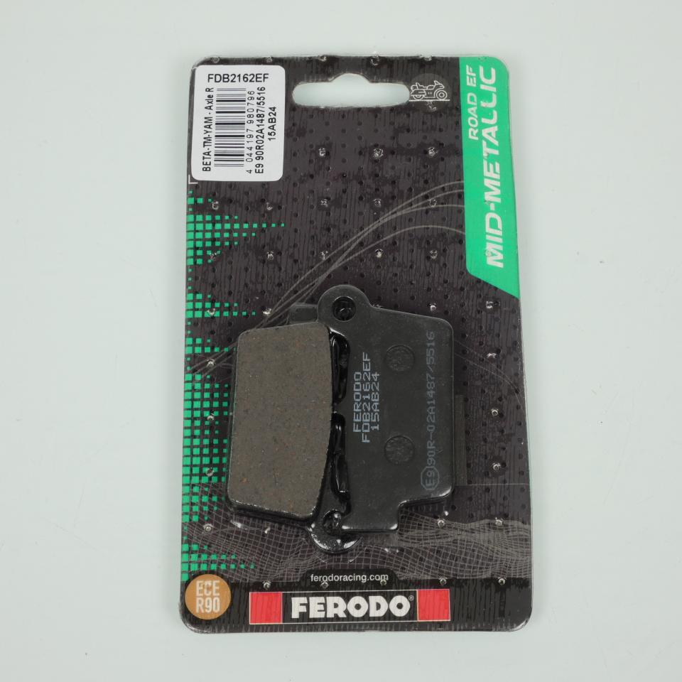 Plaquette de frein Ferodo pour Moto TM 125 Smr 2T Supermotard 2012 AR Neuf