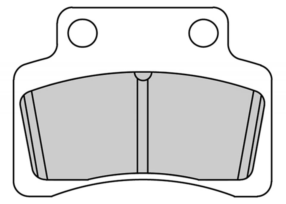 Plaquette de frein Ferodo pour Scooter Generic 50 Cracker 2007 AV Neuf