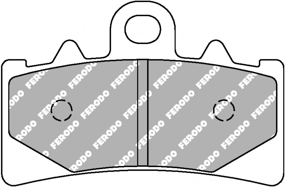 Plaquette de frein Ferodo pour Moto KTM 125 RC 2014 à 2019 AV Neuf