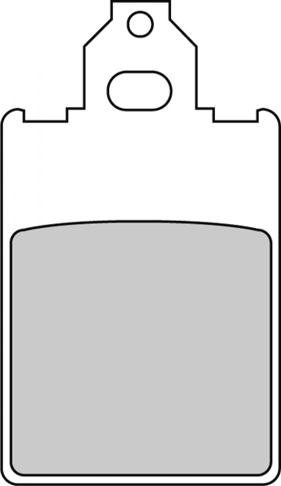 Plaquette de frein Ferodo pour Scooter Malaguti 50 Centro 1999 à 2000 4900000 / AV Neuf