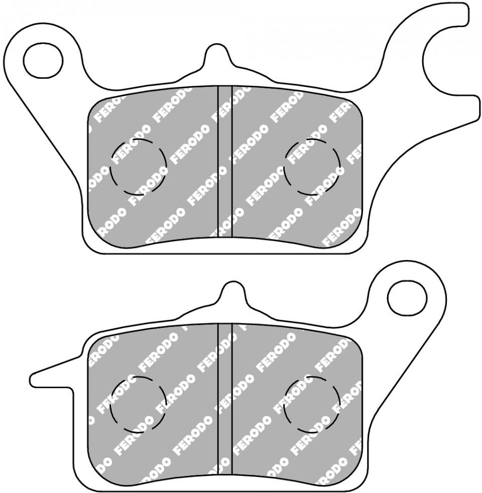 Plaquette de frein Ferodo pour Scooter Yamaha 300 MWD TRICITY 3 ROUES 2020 à 2023 AVG Neuf