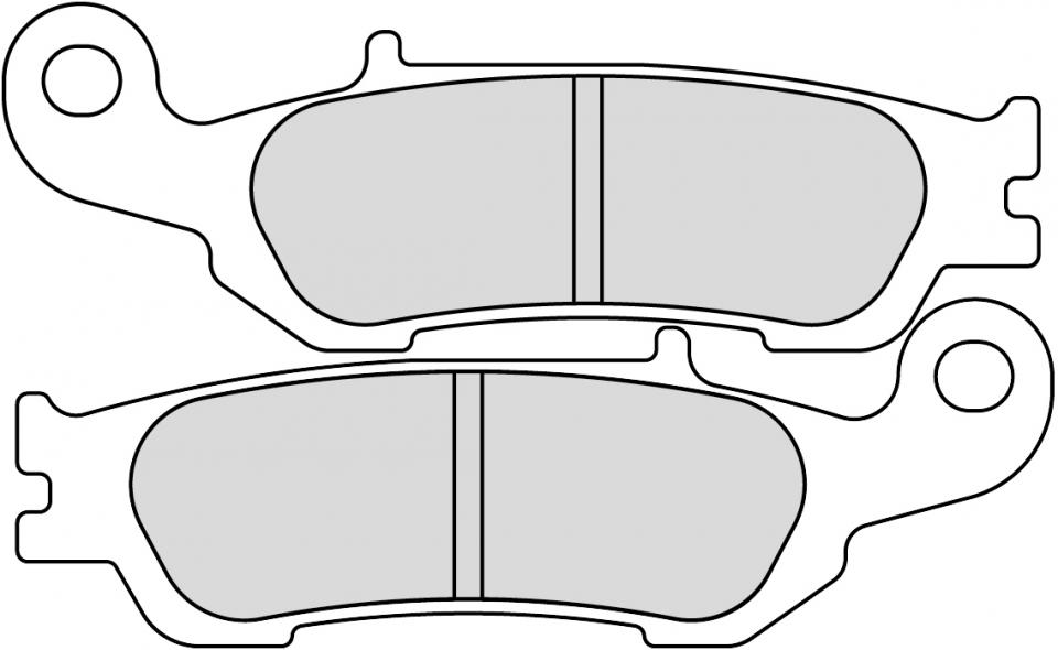 Plaquette de frein Ferodo pour Moto Fantic 125 XX 2T 2021 à 2023 AV Neuf