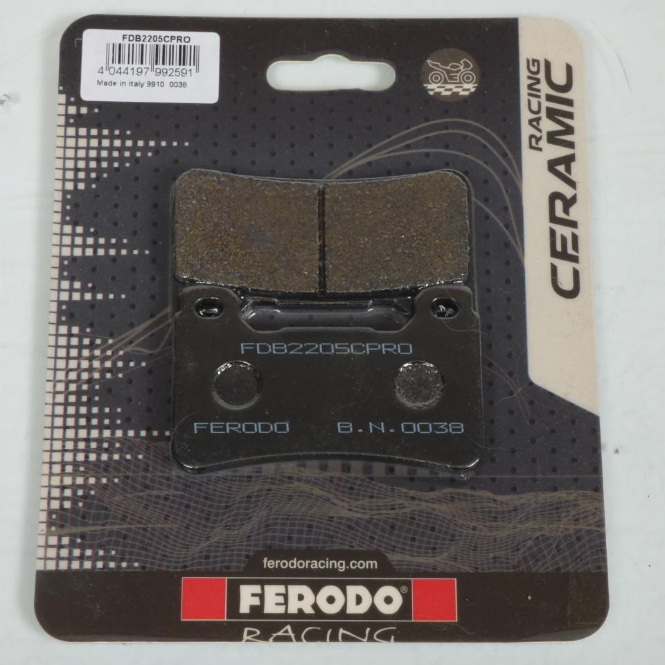 Plaquette de frein Ferodo pour Moto Honda 600 CBR 2005 PC37B / AV / FDB2205CPRO Neuf
