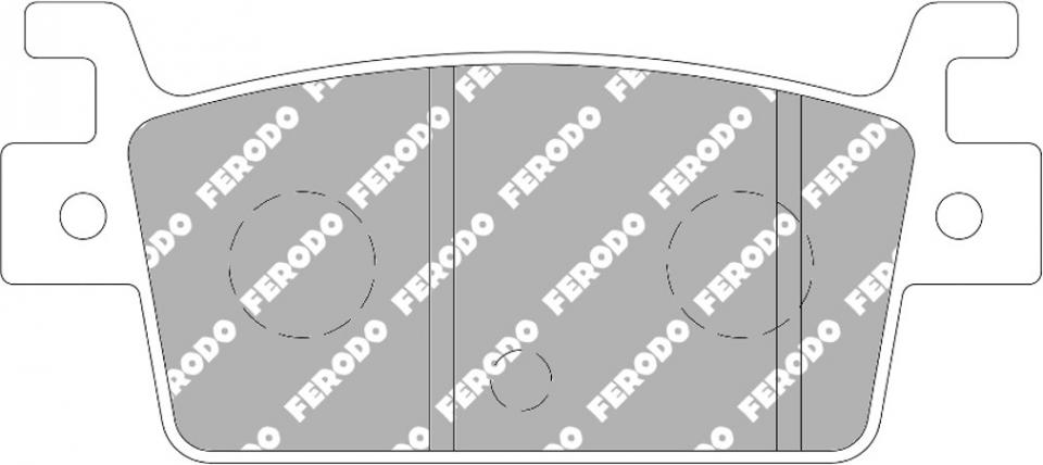 Plaquette de frein Ferodo pour Scooter Kymco 550 CV3 2022 à 2023 AR Neuf