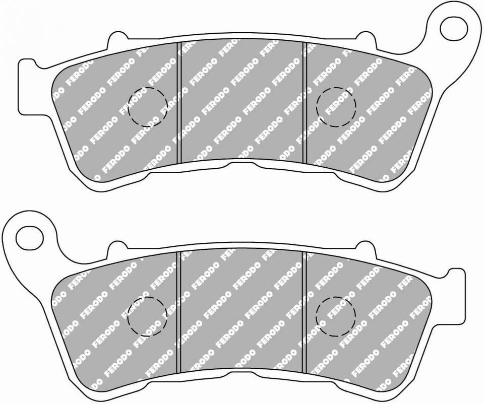 Plaquette de frein Ferodo pour Moto Harley Davidson 883 XL 2014 à 2019 LE2 / AV / FDB2299P Neuf