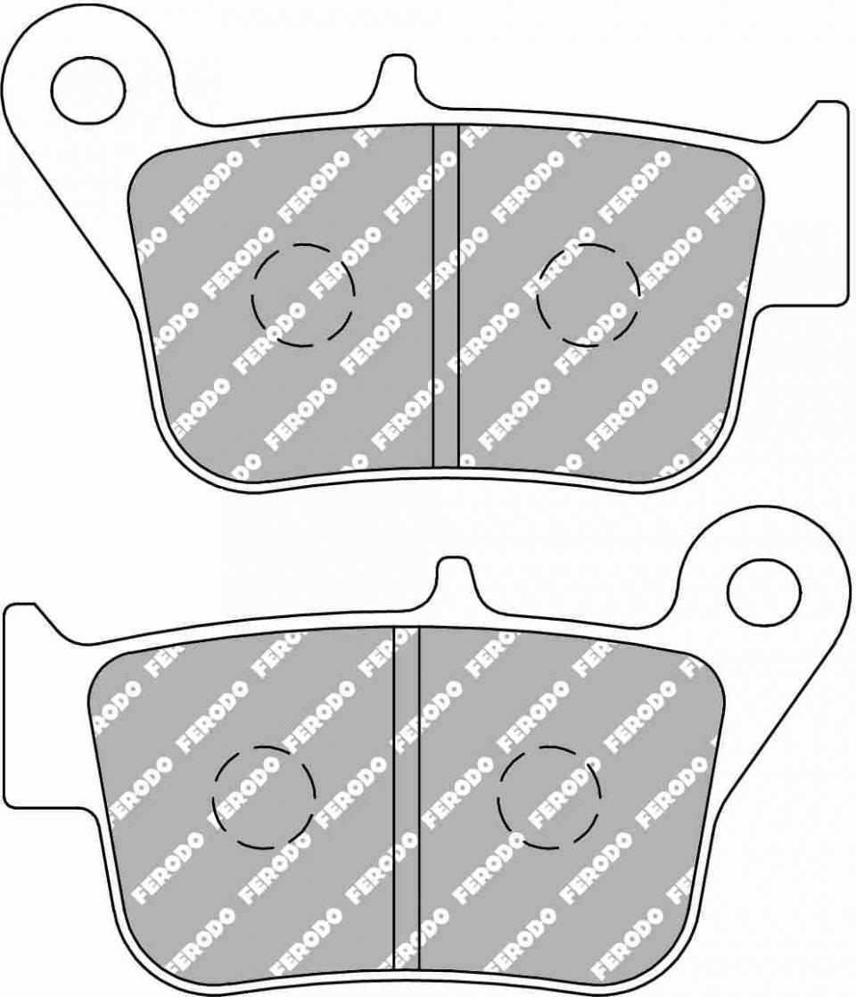 Plaquette de frein Ferodo pour auto FDB2312EF Neuf