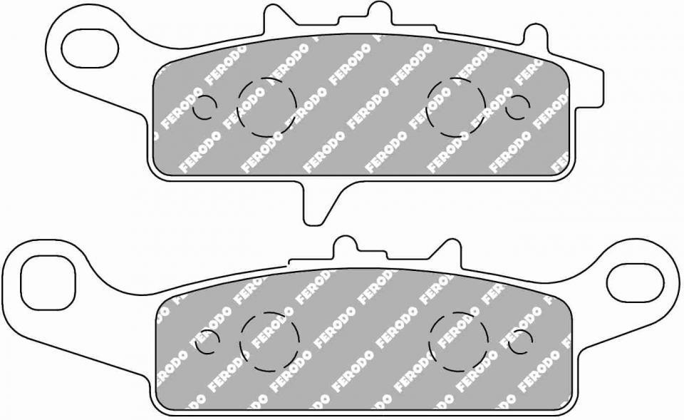 Plaquette de frein Ferodo pour Auto FDB2310EF Neuf