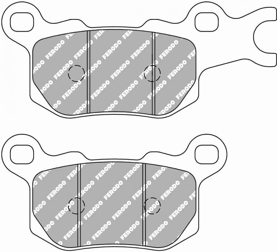Plaquette de frein Ferodo pour Auto FDB2317SG Neuf