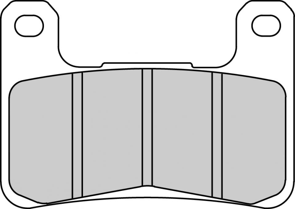 Plaquette de frein Ferodo pour Moto Kawasaki 1000 Zx-10 R Ninja Sans Abs 2011 à 2014 AVG / AVD Neuf