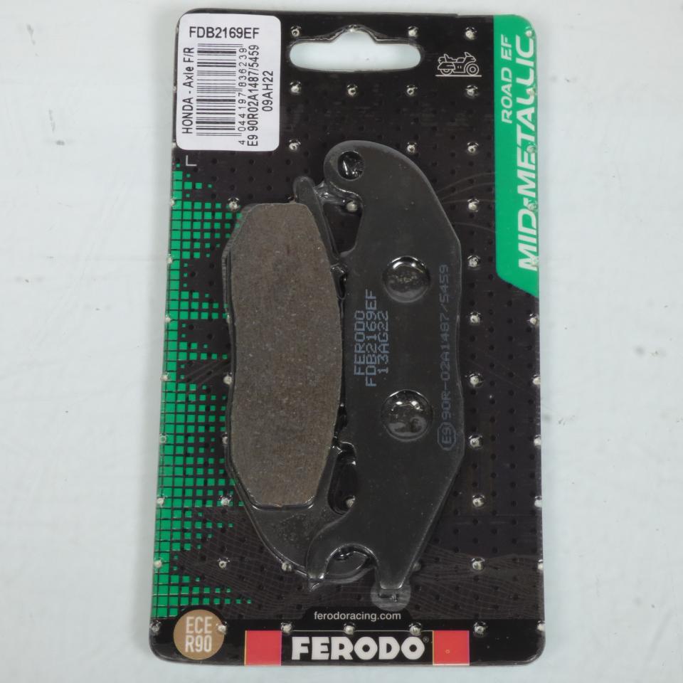 Plaquette de frein Ferodo pour Scooter NIU 0 NS1 2017 à 2020 AV Neuf
