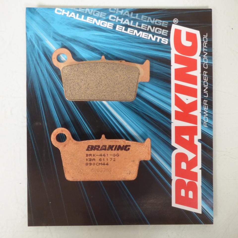 Plaquette de frein Braking pour Moto Aprilia 450 MXV 2012 à 2015 890CM44 Neuf