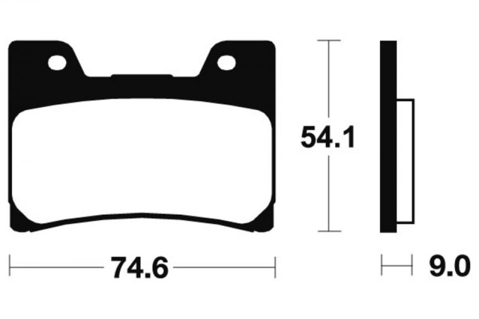 Plaquette de frein Bendix pour Moto Yamaha 600 FZR Après 1991 MF145 Neuf