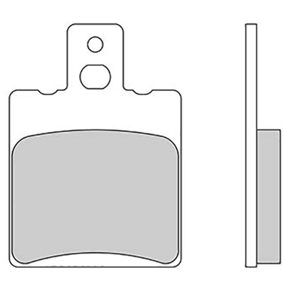 Plaquette de frein Galfer pour Scooter Italjet 125 Torpedo Après 2007 Neuf