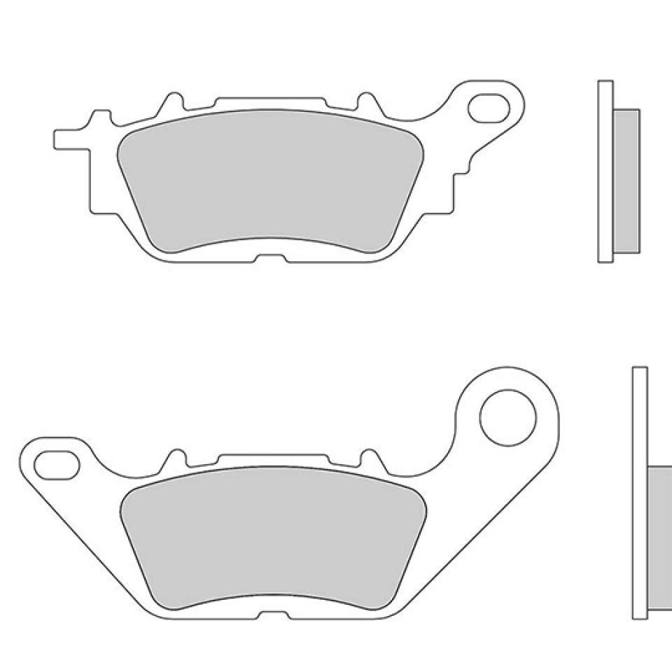 Plaquette de frein Galfer pour Moto Yamaha 125 XC Delight Après 2014 Neuf