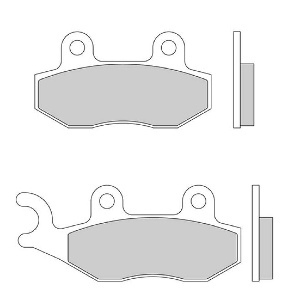 Plaquette de frein Galfer pour Scooter Daelim 50 A-Four Après 2006 Neuf