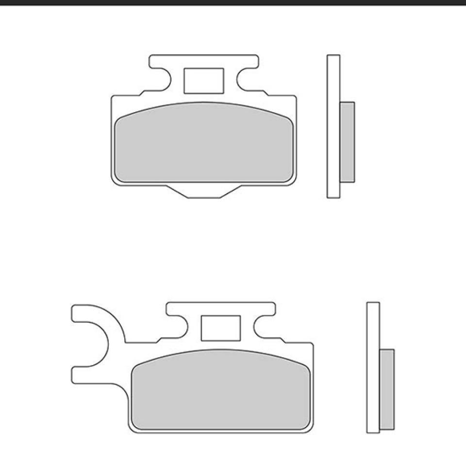 Plaquette de frein Galfer pour Moto Kawasaki 65 KX 2000 à 2004 Neuf