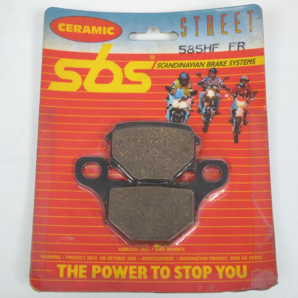 Plaquette de frein SBS pour Moto Suzuki 125 GS ES 1983 à 1990 AV Neuf