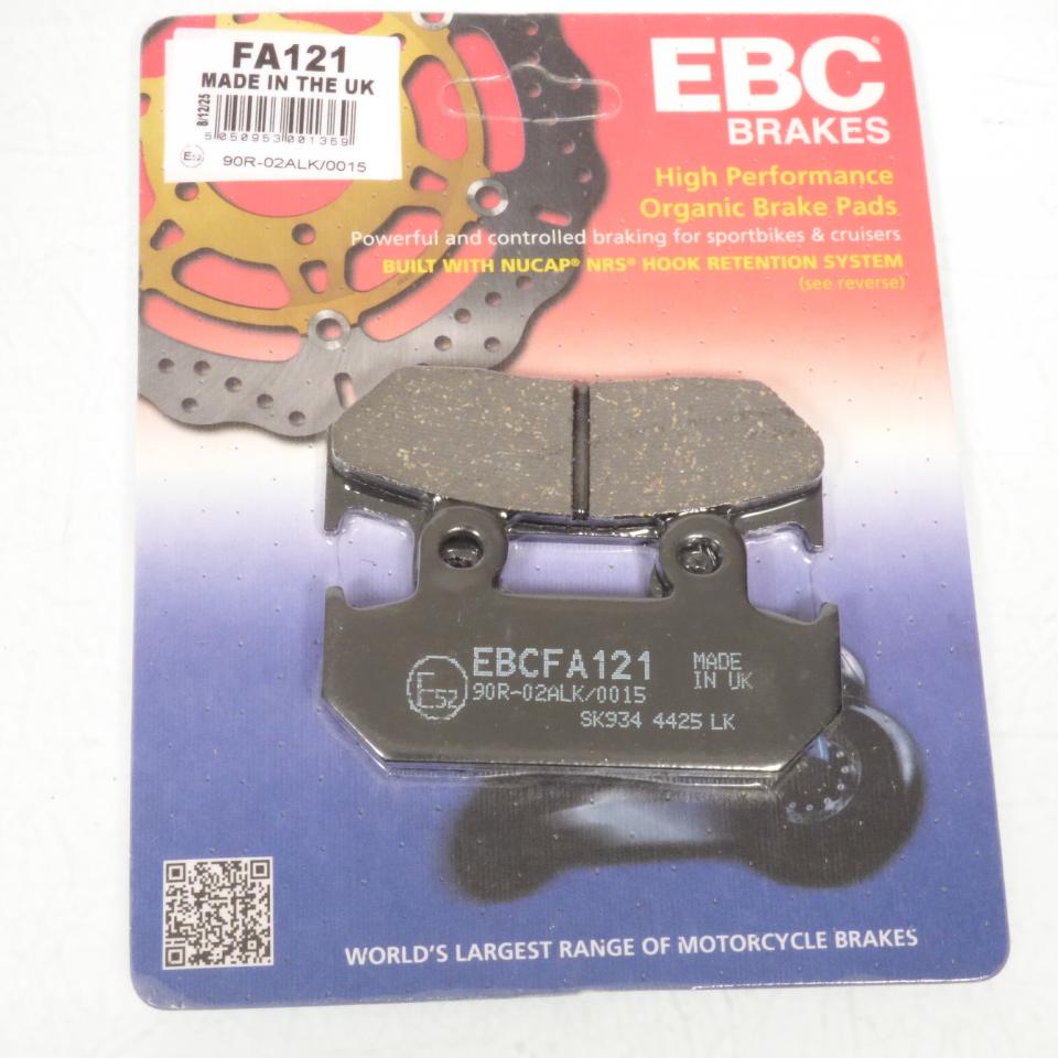 Plaquette de frein EBC pour Moto Honda 350 Cb Sg Sj 1986 à 1990 AVG / AVD Neuf