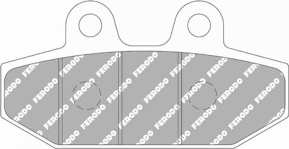 Plaquette de frein Ferodo pour Moto Harley Davidson 1745 FXLR 2018 à 2020 YNJ / AR Neuf