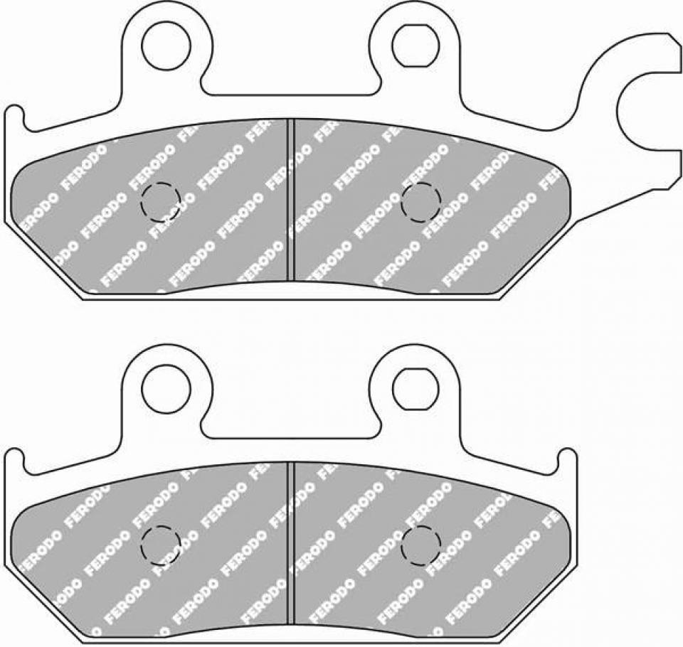 Plaquette de frein Ferodo pour Quad CAN-AM 1000 Commander XT DPS 2013 à 2017 AV / FDB2301SG Neuf