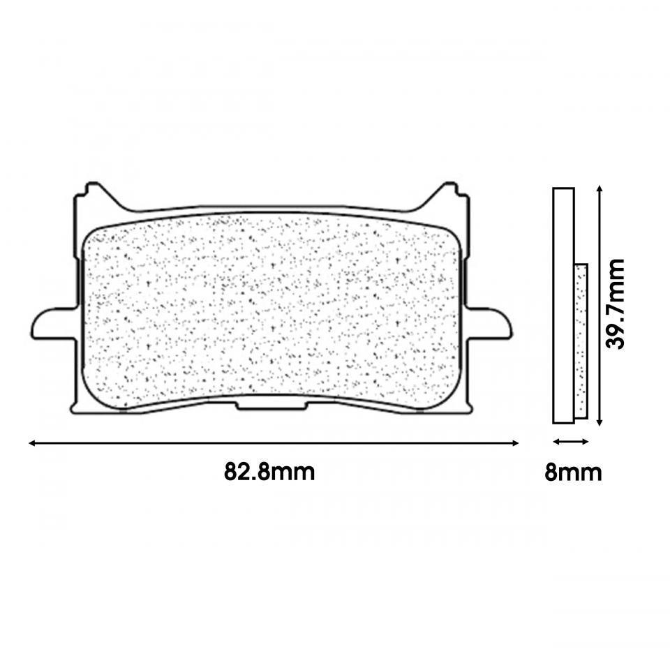 Plaquette de frein CL BRAKES pour Scooter Honda 750 X-Adv Après 2017 Neuf