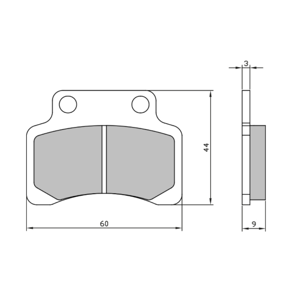 Plaquette de frein RMS pour Auto Neuf