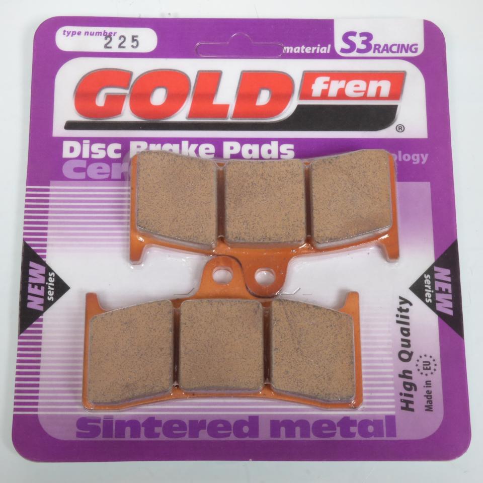 Plaquette de frein Gold Fren pour moto Beringer Etrier 6 pistons AV G D Neuf