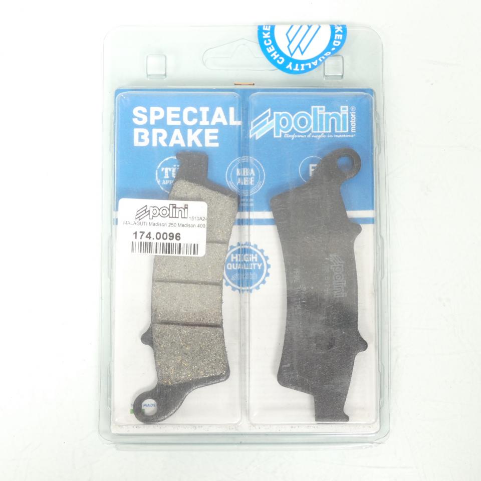 Plaquette de frein Polini pour Scooter Kymco 300 People Avant 2020 Neuf