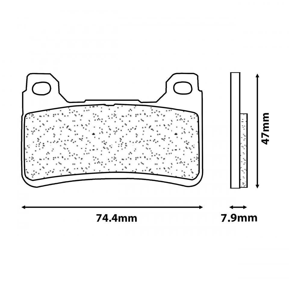 Plaquette de frein CL BRAKES pour Moto Honda 800 VFR X Crossrunner Après 2015 Neuf