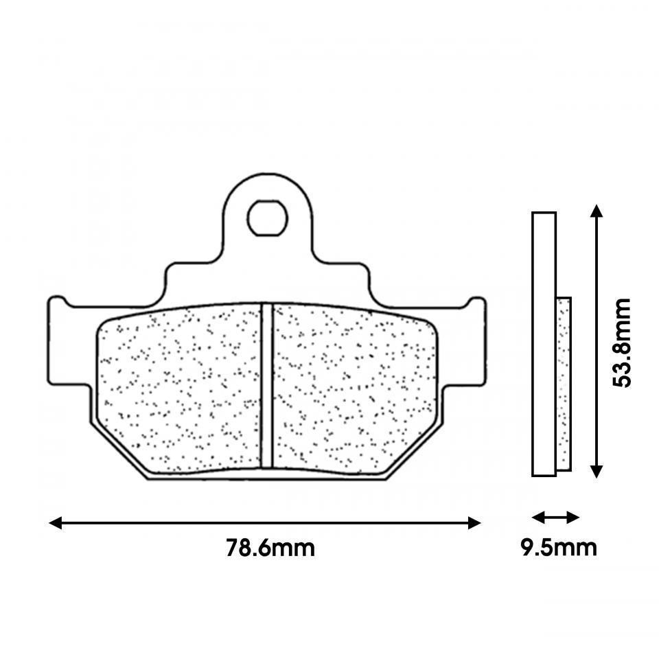 Plaquette de frein CL BRAKES pour Auto Suzuki 1986 à 1989 Neuf