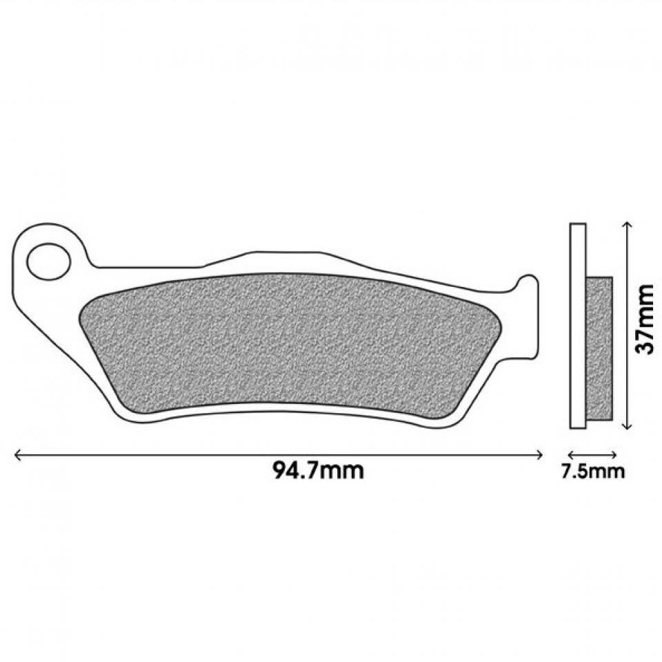 Plaquette de frein Newfren pour Moto BMW 1200 R R NINE T SCRAMBLER Après 2015 FD0186SD Neuf