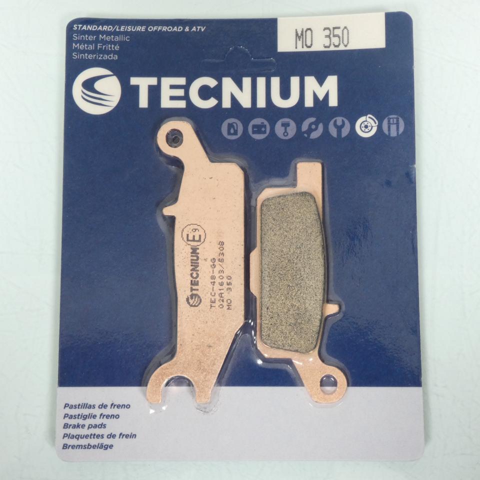 Plaquette de frein Tecnium pour Quad CAN-AM 650 Outlander Max Efi Xtp 4X4 2012 MO350 / AVD Neuf