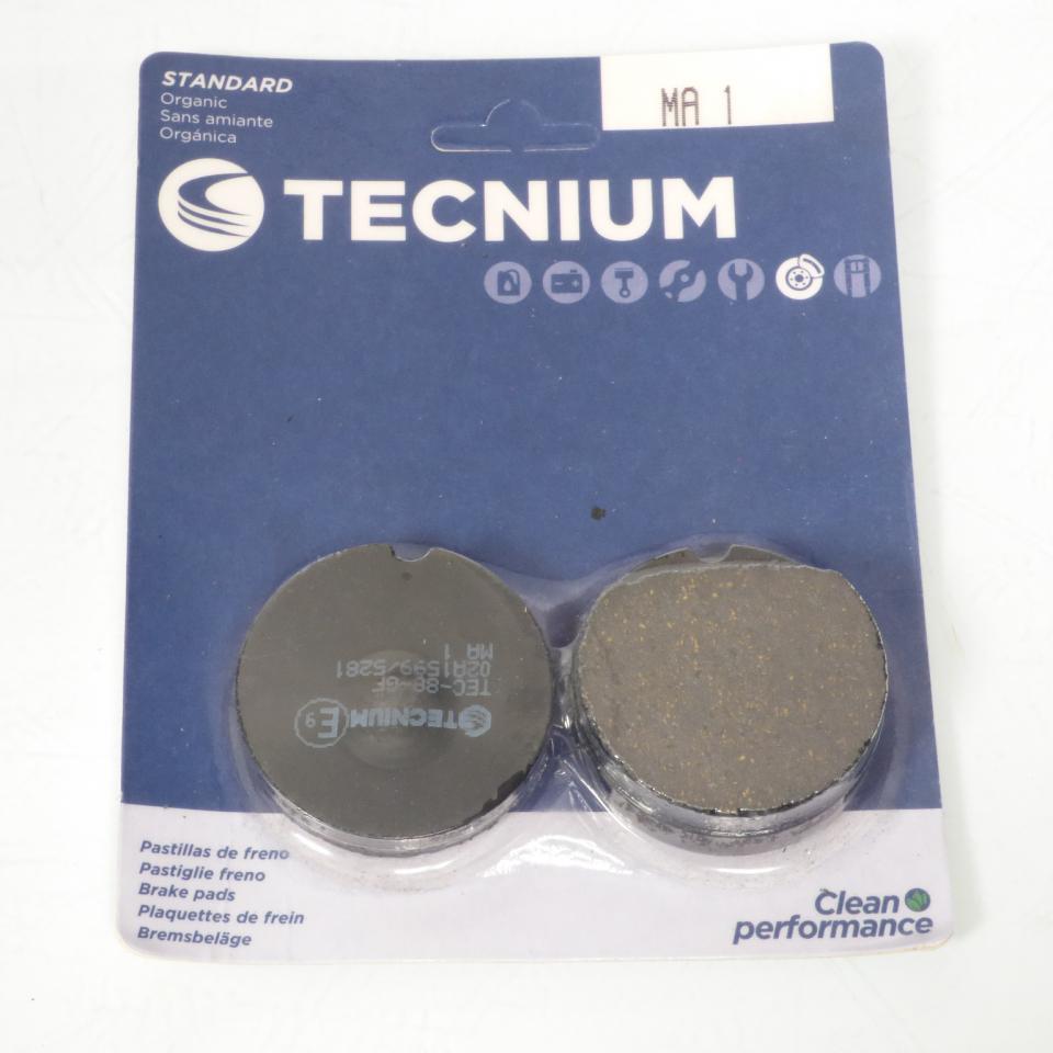 Plaquette de frein avant TÜV TECNIUM pour moto Honda Cb 250 G 1974 MA1 Neuf