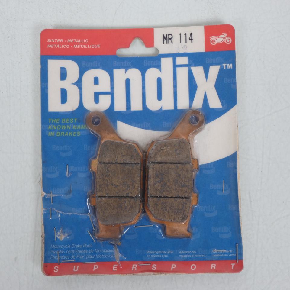 Plaquette de frein AR Bendix pour moto Buell 1200 M2 cyclone 1998-2002 MR114