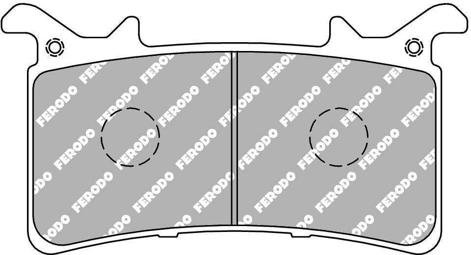 Plaquette de frein Ferodo pour Moto Honda 1000 CBR RR R 2020 à 2023 AVG / AVD Neuf