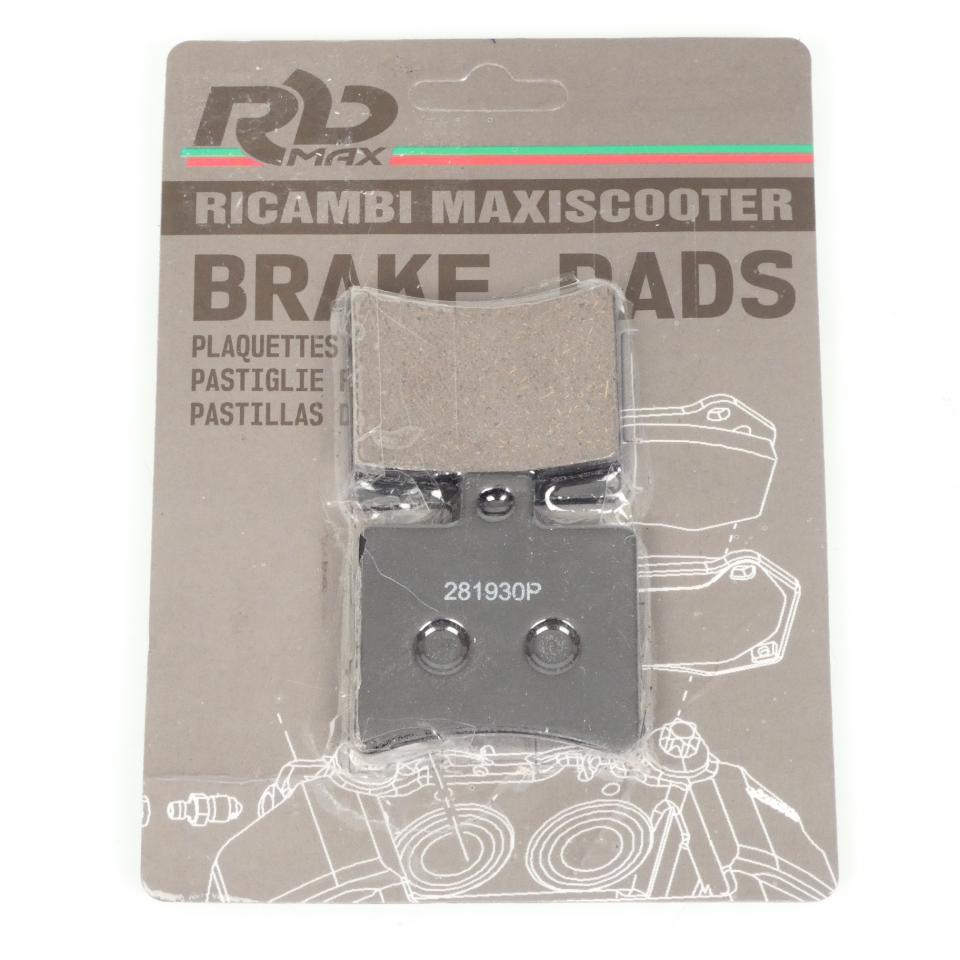 Plaquette de frein TNT pour Moto Chinois 125 motocycle Neuf