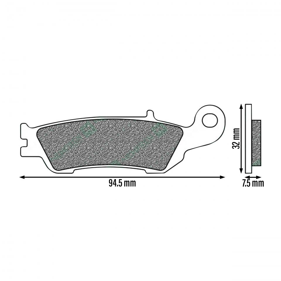 Plaquette de frein Newfren pour Moto Fantic 250 XEF Après 2021 Neuf