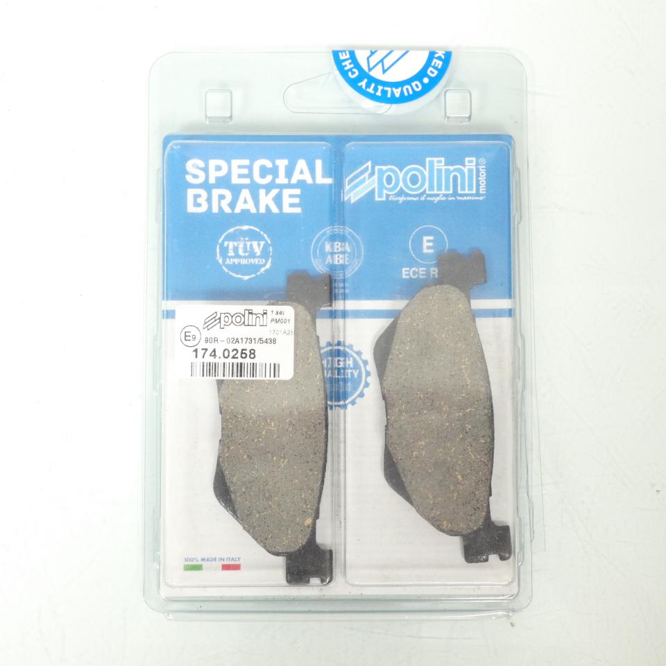 Plaquette de frein Polini pour Scooter Yamaha 530 T-Max 2012 à 2019 174.0258 Neuf