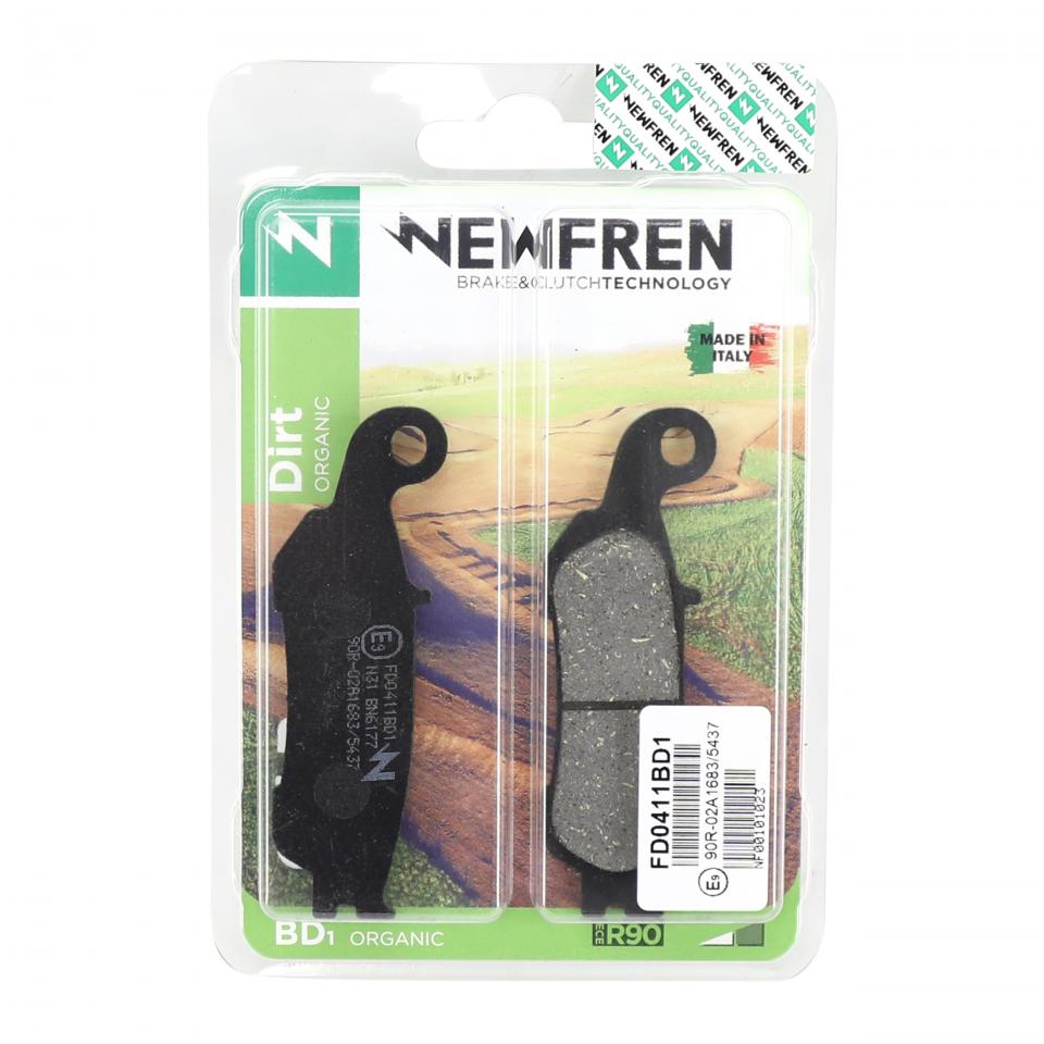 Plaquette de frein Newfren pour Moto Fantic 125 XE 2021 à 2022 FD0411BD1 Neuf