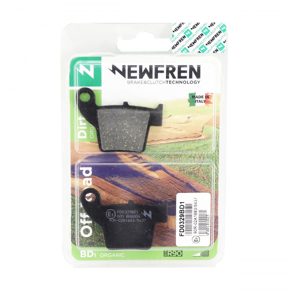 Plaquette de frein Newfren pour Moto Fantic 50 CABALLERO REGOLARITA Après 2010 Neuf
