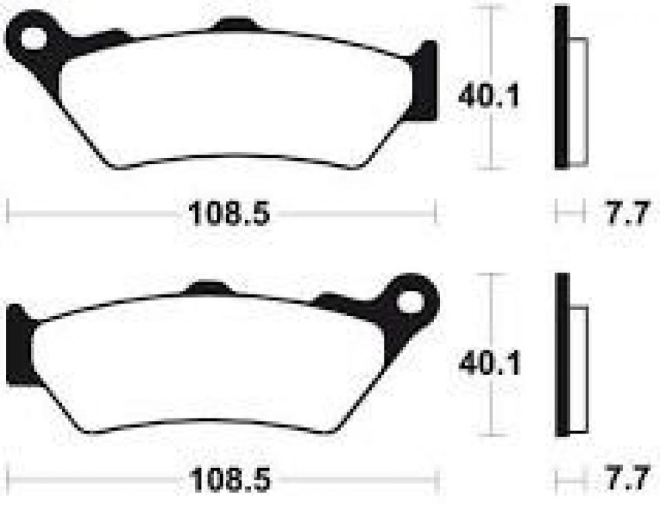 Plaquette de frein BRENTA pour Auto Neuf