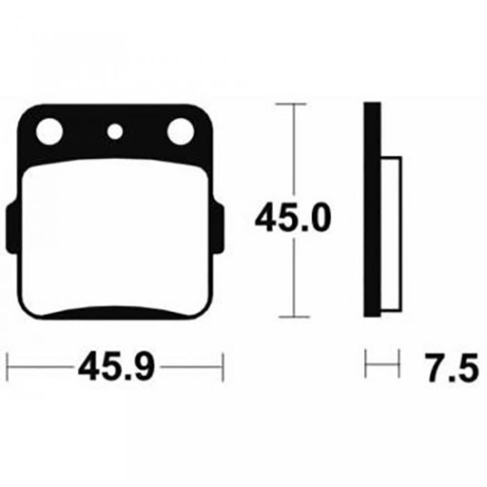 Plaquette de frein Bendix pour moto Kawasaki 85 KX 2001 - 2011 MO92 Neuf