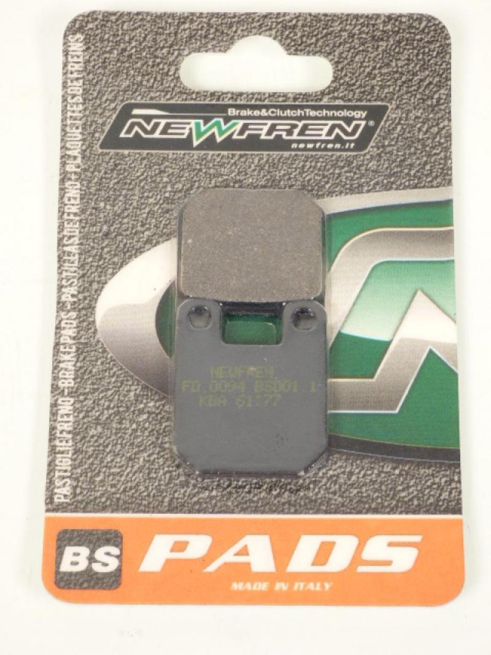 Plaquette de frein Newfren pour Moto Sherco 125 1.25 1999 à 2001 Neuf