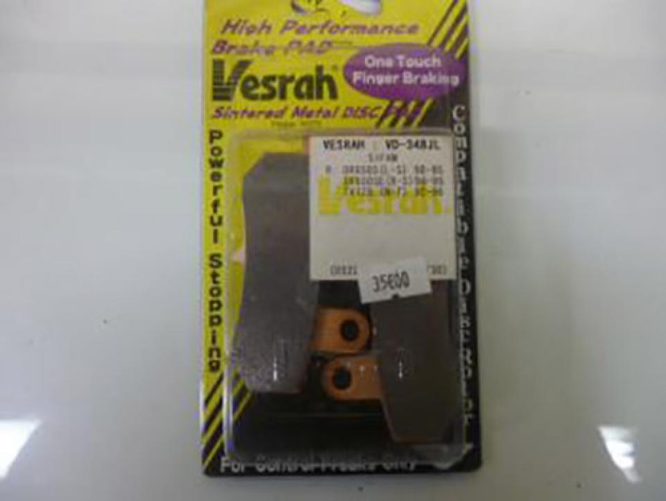 Plaquette de frein Vesrah pour Moto Suzuki 650 DR RE 1994 à 1996 AR Neuf