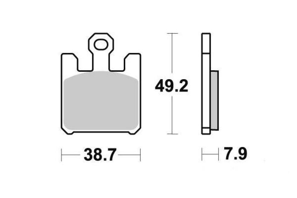 Plaquette de frein Vesrah pour Moto Suzuki 1000 GSXR 2003 Neuf en destockage