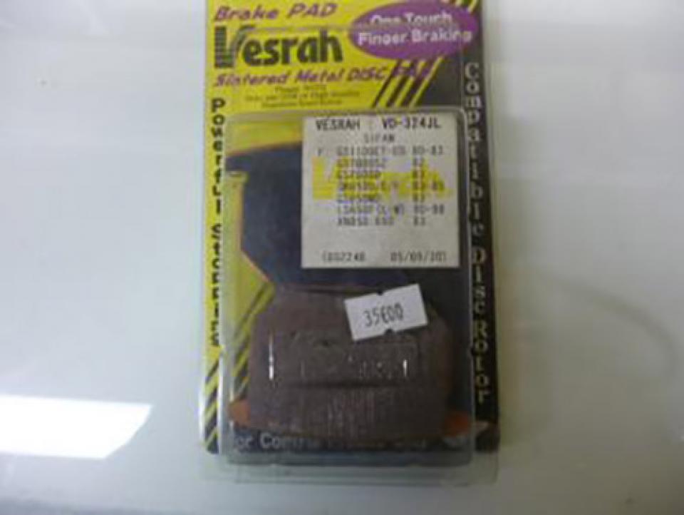 Plaquette de frein Vesrah pour moto Suzuki 1000 GSX 1982-1984 Neuf en destockage