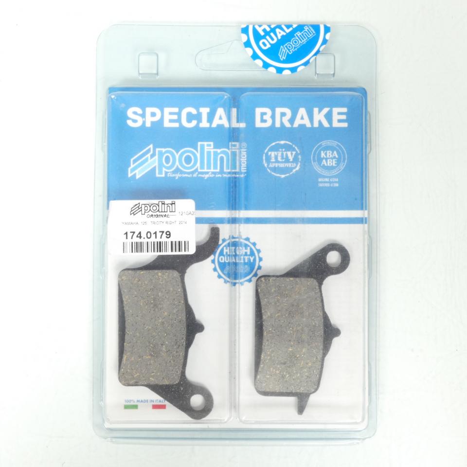 Plaquette de frein Polini pour Scooter MBK 125 Tryptik Après 2014 174.0179 Neuf